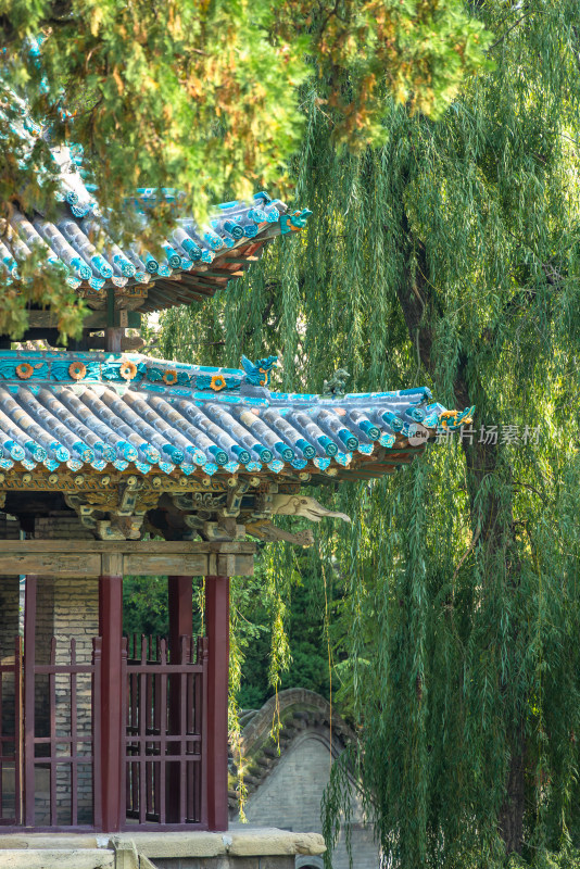 山西晋祠古建筑