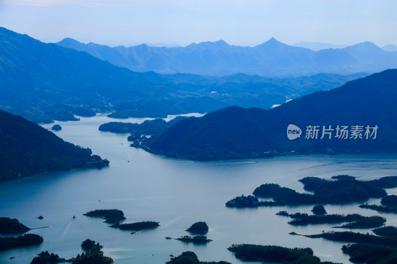 湖北黄石仙岛湖生态旅游景区，天空之城景区