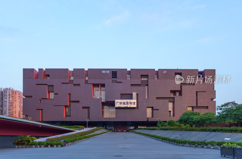 广州省博物馆现代城市建筑