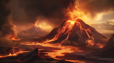 火山大爆发