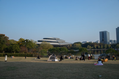 杭州拱墅区航拍全景鸟瞰