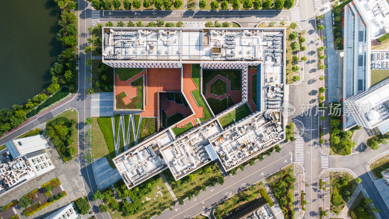 中国地质大学（武汉）未来城校区风光