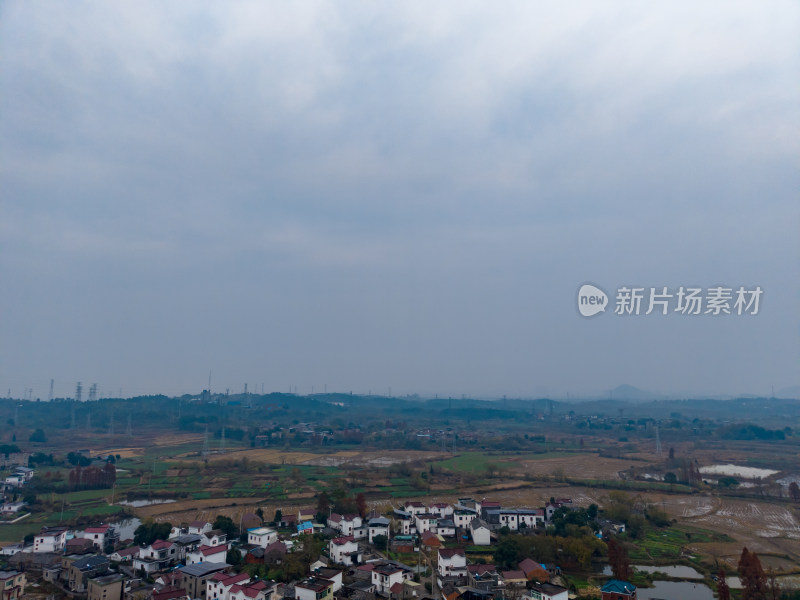 农村田园秋季风景