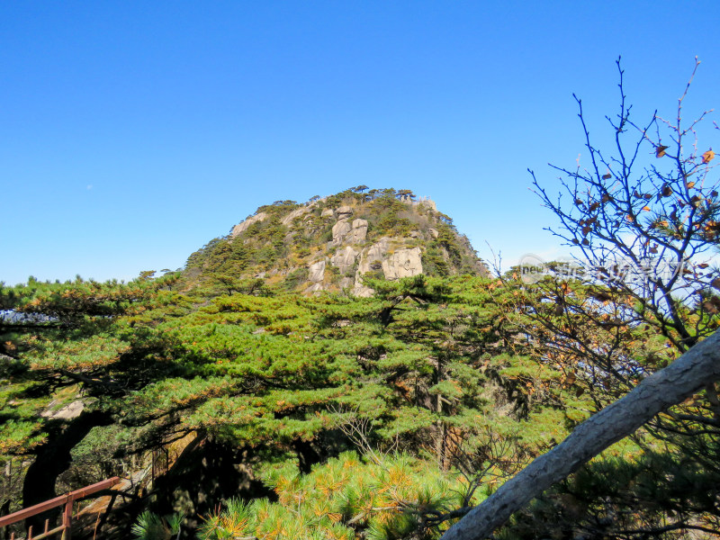 中国安徽黄山旅游风光