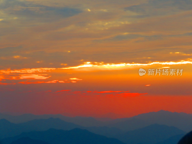 中国安徽黄山旅游风光