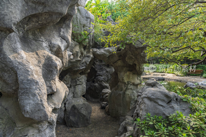 杭州萧山江寺公园古园林