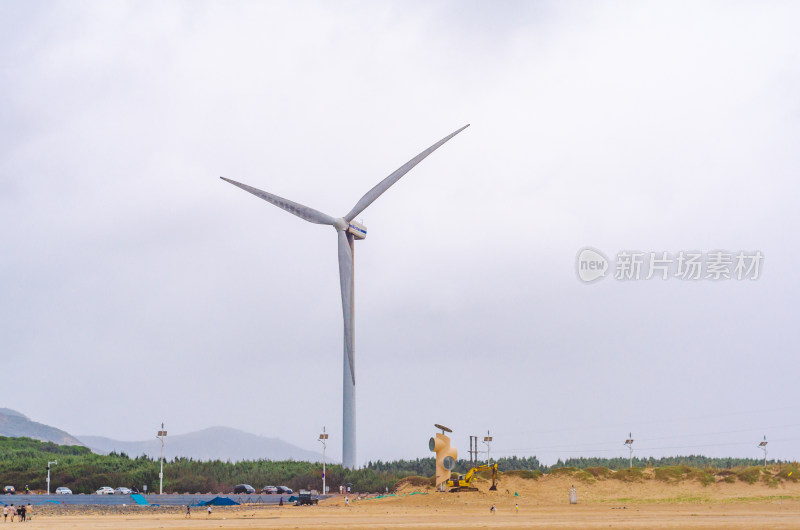 阴天平潭岛长江澳