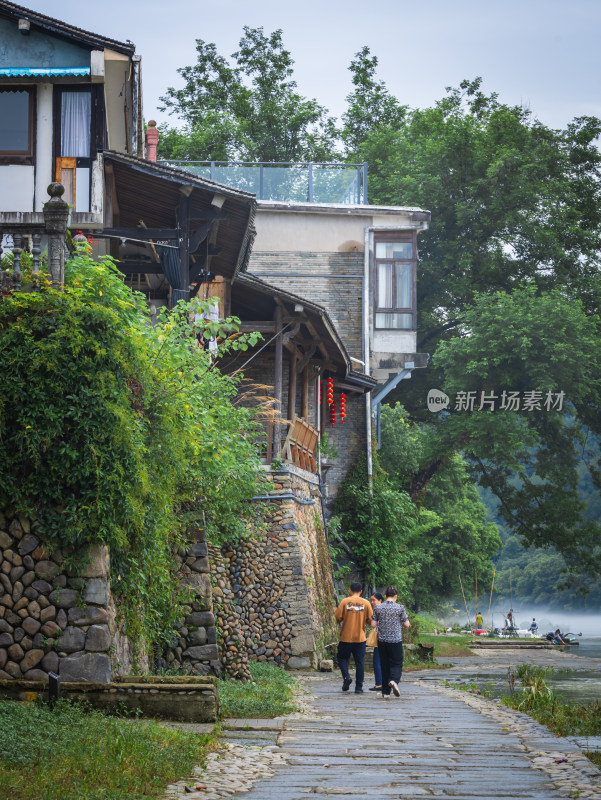 浙江丽水古堰画乡风光