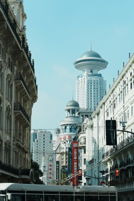 南京路步行街上海建筑