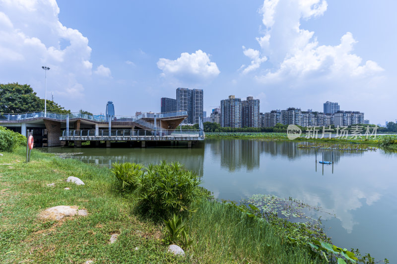 武汉洪山区南湖幸福湾公园风景