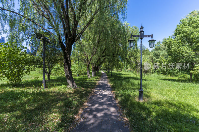 武汉汉口江滩公园风景