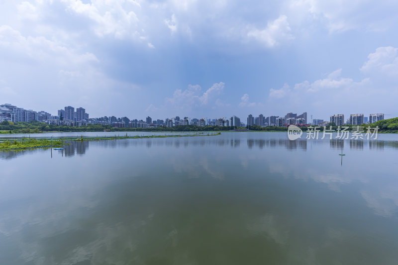 武汉洪山区南湖幸福湾公园风景