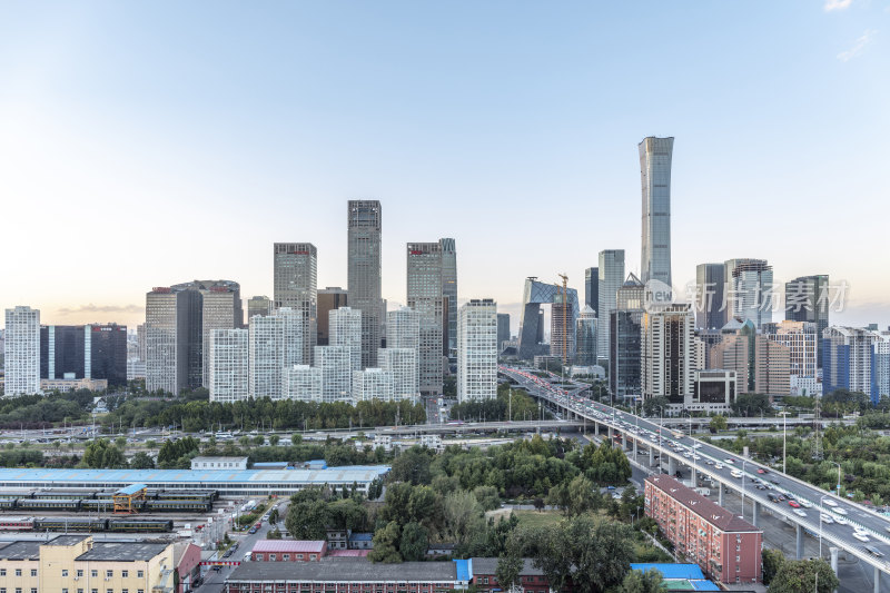 北京天际线地标建筑