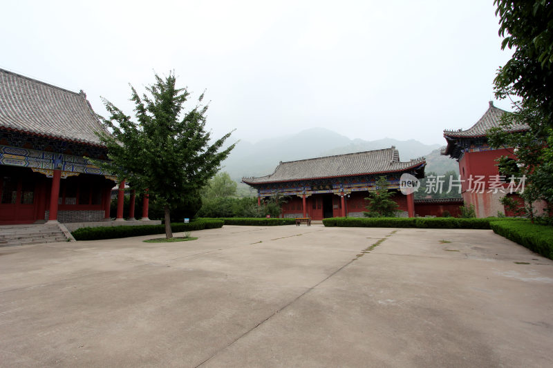 山东著名旅游景点醴泉寺建筑风格