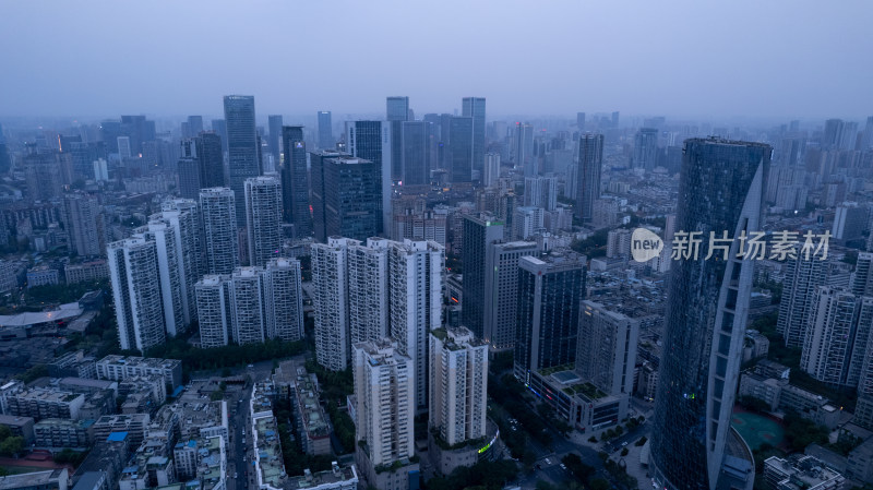 成都夜景航拍