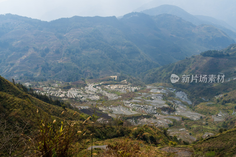 红河州元阳梯田自然风光