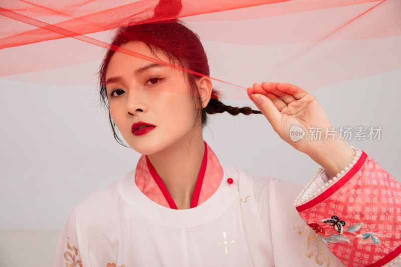 个性的古风美女