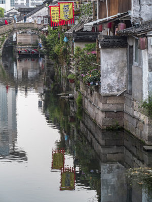 浙江绍兴书圣故里风光