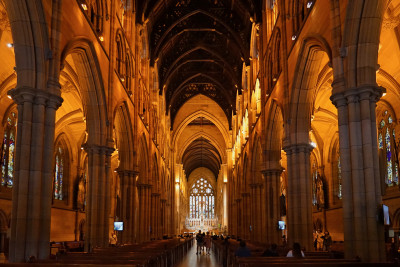 澳大利亚悉尼教堂，St Mary'Cathedral