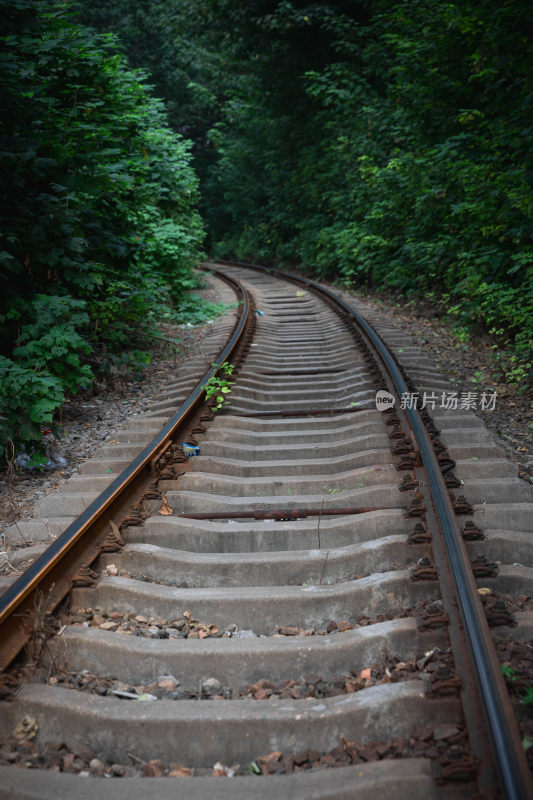 铁轨 火车轨道 铁路