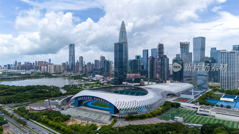 深圳南山粤海街道建筑群