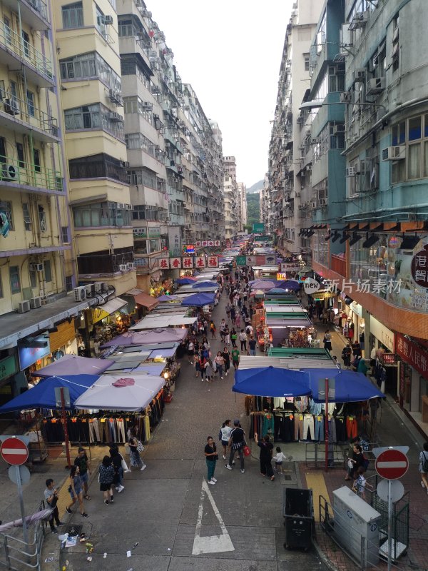 香港18年的夏天街景