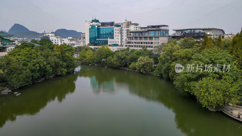 广西桂林市榕杉湖景区