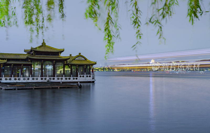 杭州西湖夜景