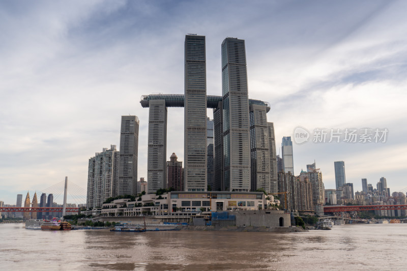 重庆朝天门来福士风景