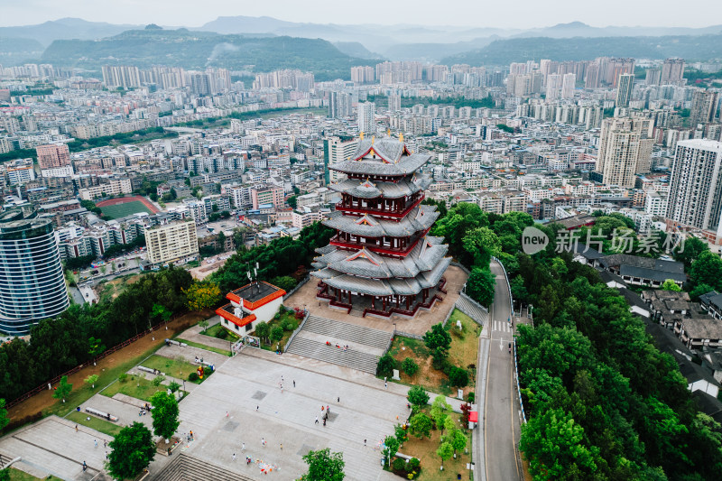 巴中南龛飞霞阁