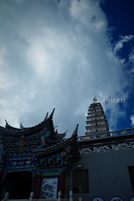 云南大理鸡足山景区