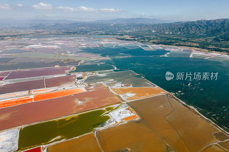 运城七彩盐湖景区