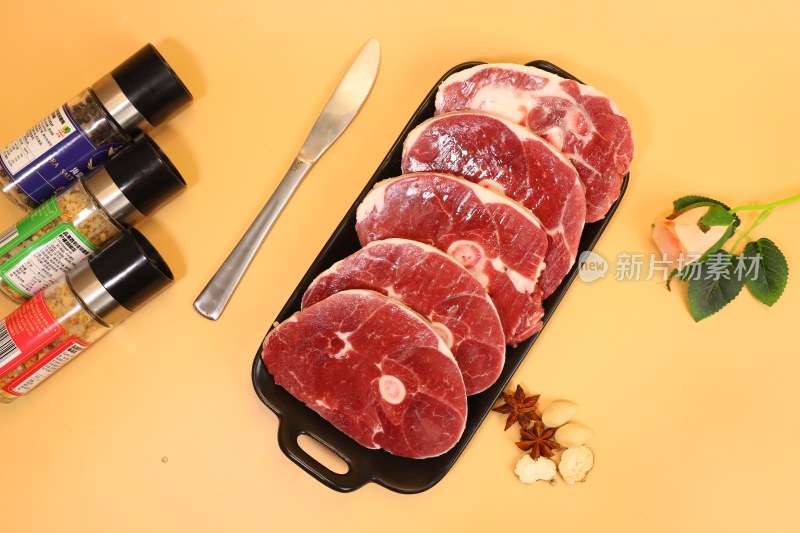 盐池滩羊 后腿切片 后腿肉 炖肉 烧烤 煎烤