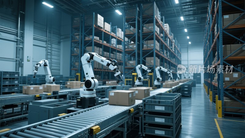 未来人工智能，物流包裹智能化工厂