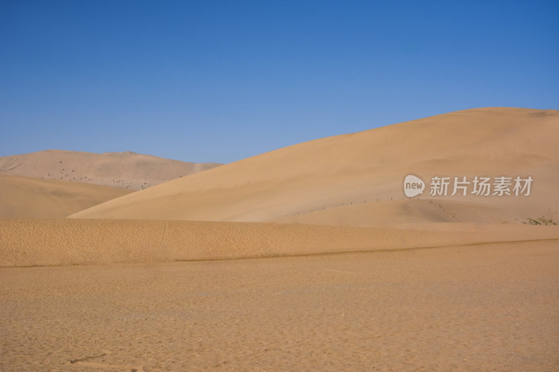 甘肃敦煌沙漠风景