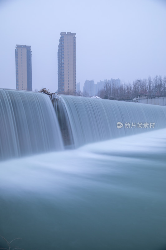 慢门水流拉丝风景