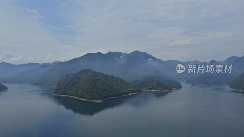 浙江杭州千岛湖航拍