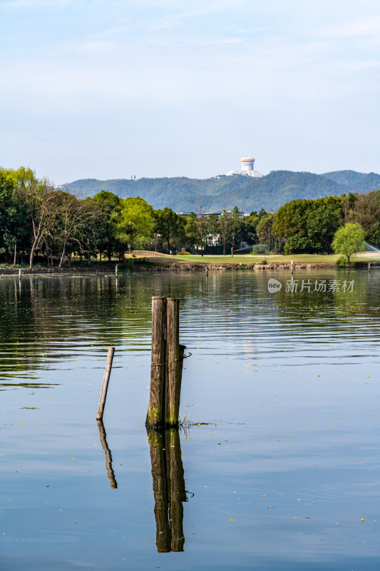 浙江绍兴柯桥柯岩鉴湖景区景点景观