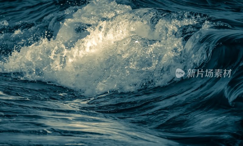 大海浪花巨浪浪潮汹涌海浪波涛汹涌