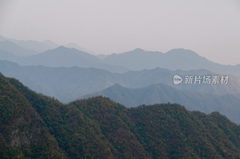 河南省洛阳白云山九龙潭山上风景