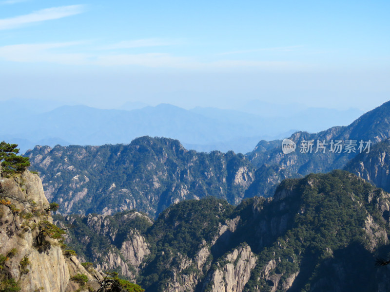 中国安徽黄山旅游风光