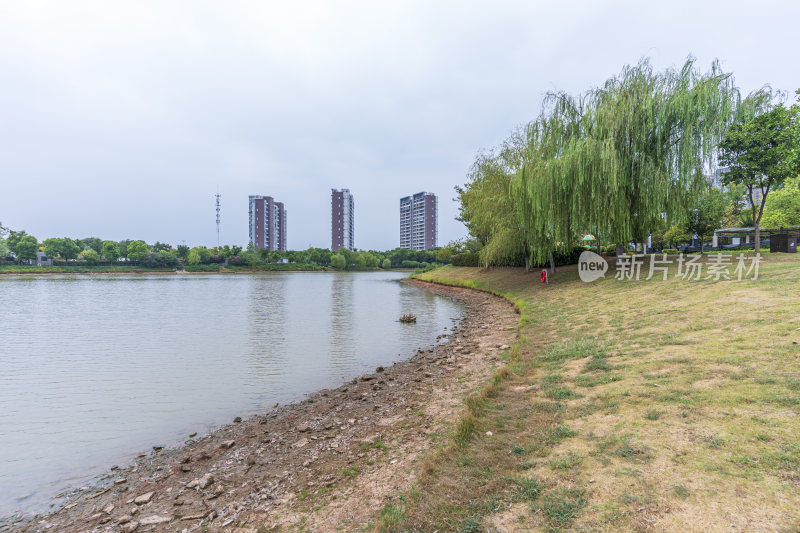 武汉江夏区韵湖湿地公园风景