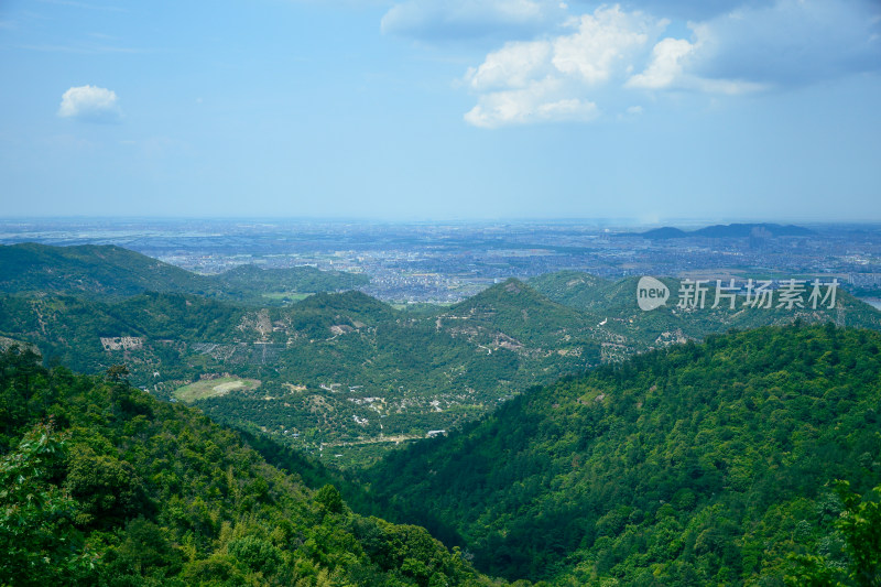 山中的风景