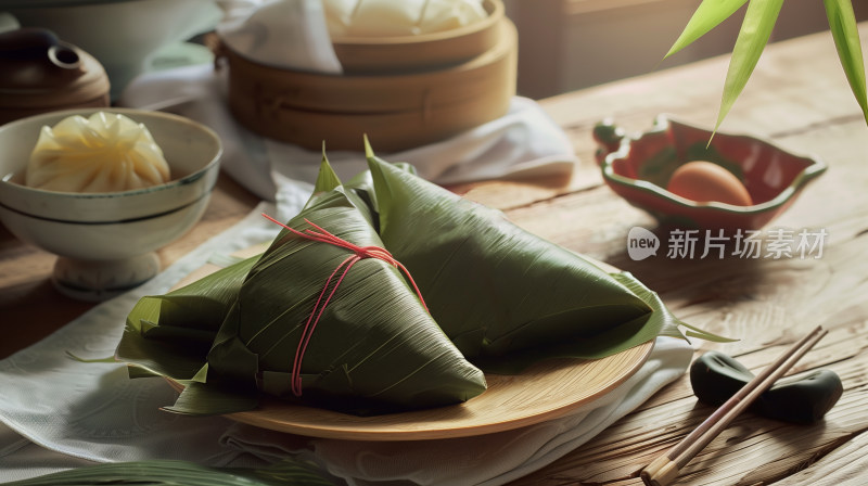 粽子图片 中式经典美食摄影图