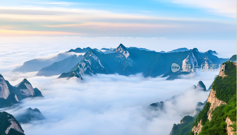 华山云海美景