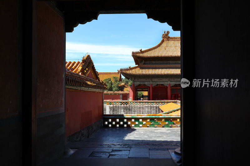 故宫古建筑局部框架构图