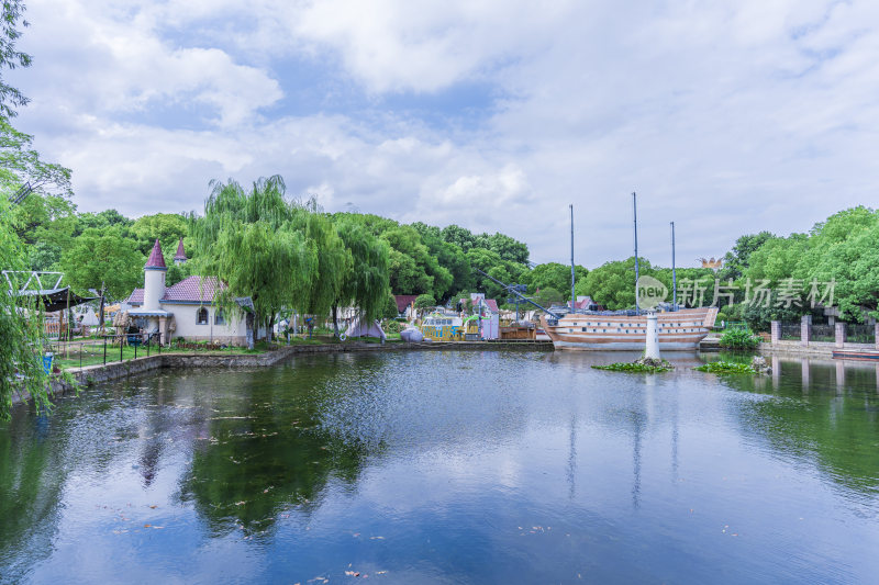 武汉东湖咖啡小镇风景