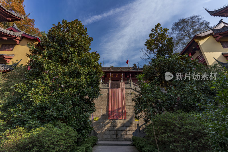 杭州千年古刹法华寺古建筑