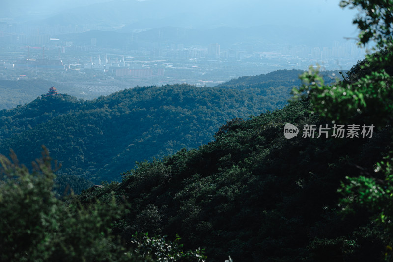 北京香山公园自然风景