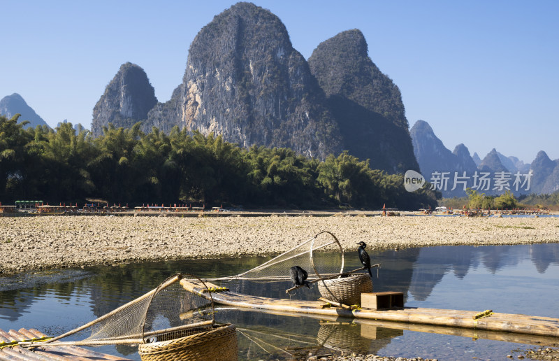 桂林阳朔漓江山水风光